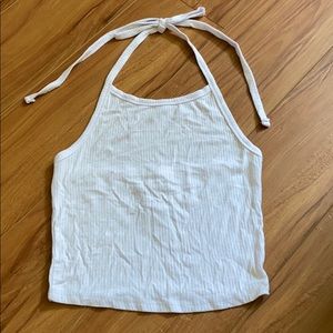 White Halter Size Small NEW